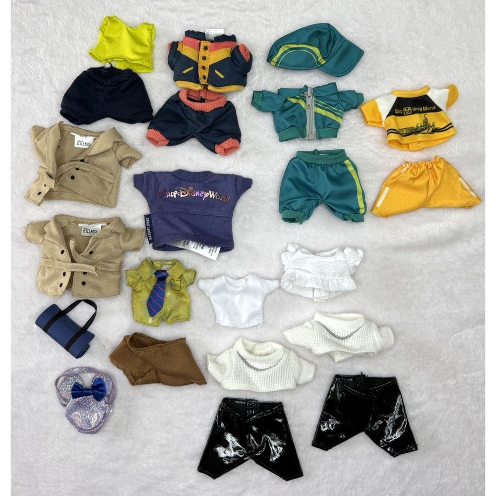 Disney NuiMOs Clothing Clothes Lot 22 Pieces Spirit Jersey, Jogging Suit + EUC
